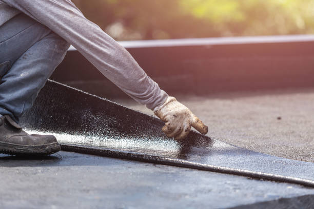 Professional Wet Basement Repair technician working in Milroy, IN